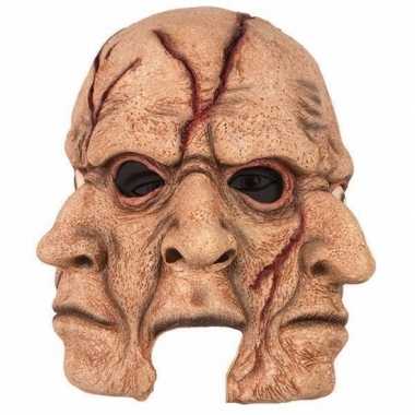 Horror 3 gezichten masker