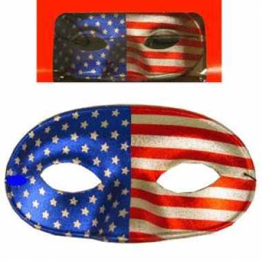 Oogmasker met amerika kleur