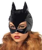 Catwoman accessoires zwart masker
