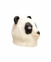 Dierenmasker panda van latex