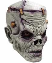 Ghoulish frankn zombie latex masker voor volwassenen