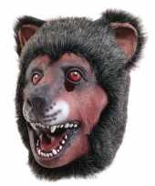 Latex dierenmasker beer